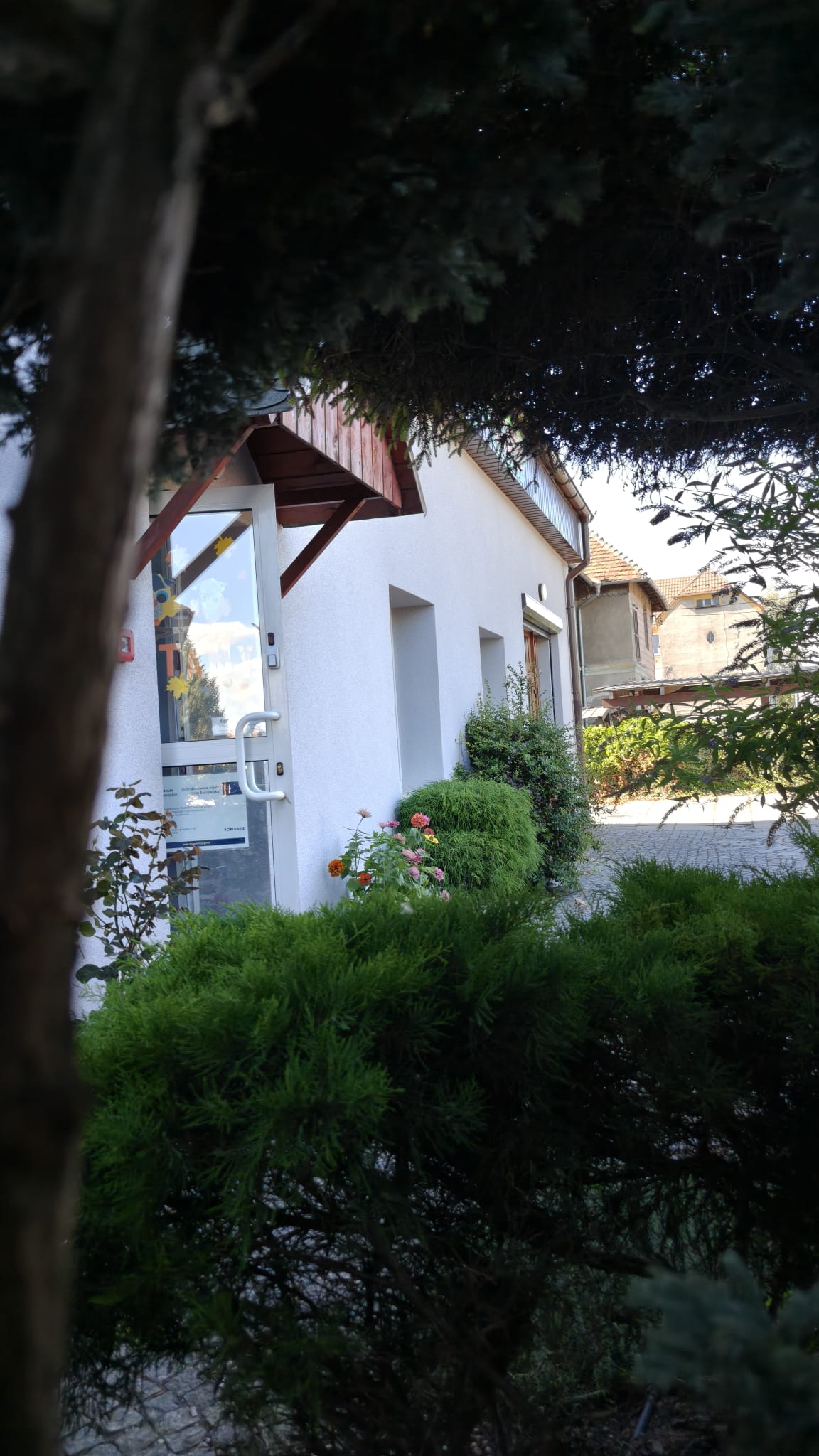 Budynek przedszkola wejście