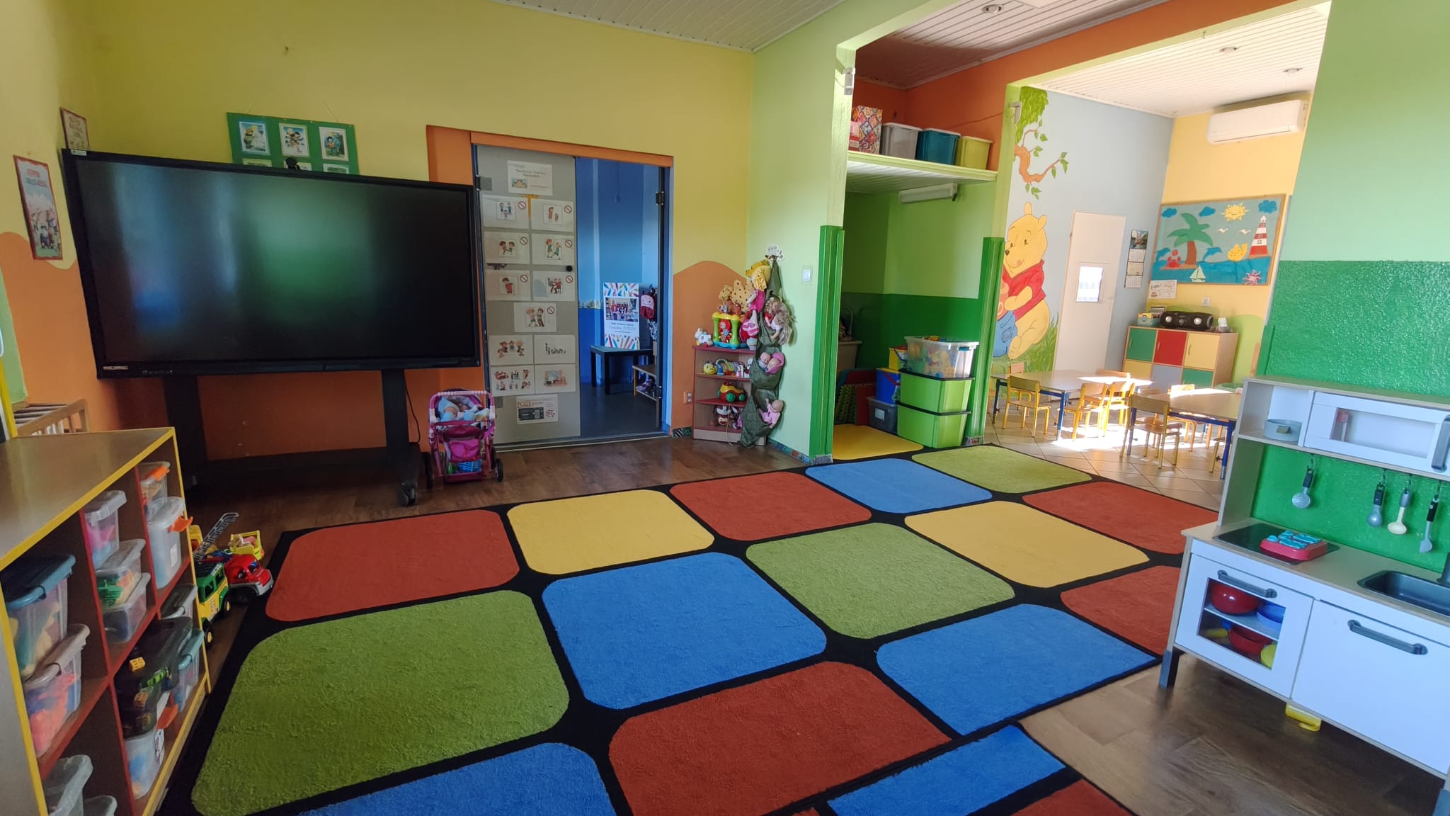 Sala maluchów dywan